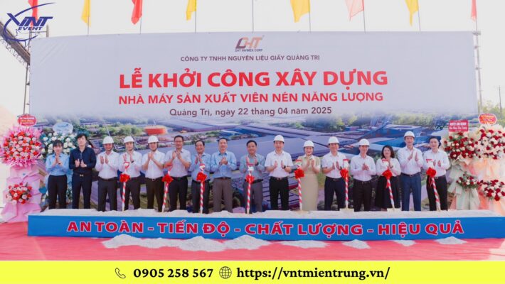 Lễ khởi công Nhà máy sản xuất viên nén năng lượng Hải Lăng, Quảng Trị